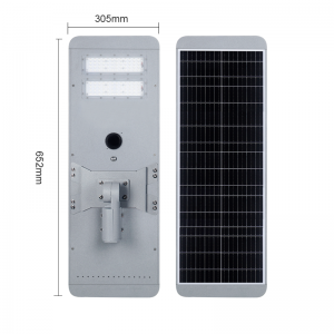 High Power Road Lamp 400w 500w 600w 700w Motion Sensor Outdoor Waterproof Ip67 All In One Integrated Led Solar Street Lights