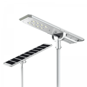 High Quality Aluminum Outdoor Solar Street Light IP67 Waterproof 60w 80w 100w 120w 140w 160w Integrated Led Solar Street Light