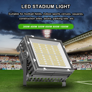 High Mast Waterproof IP65 LED Flood Light IP66 Sport Stadium Field Light 300w-1200w Aluminum Body Outdoor Lighting