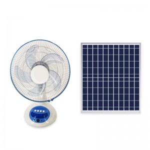 12 inch solar fan with night light multifunctional outdoor indoor charging fan