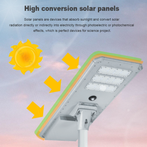 New Design Outdoor Roadway Road Waterproof Ip67 Solar Street Lamp 30w 50w 100w 150w 200w 250w Aluminum Led Solar Street Light