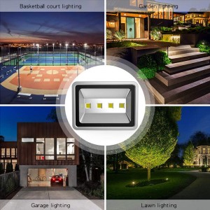 High Lumen Aluminum Warehouse Stadium Floodlight Outdoor Waterproof IP65 50w 100w 150w 200w 300w 400w 500w COB Led Flood Light