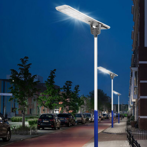 High Powered Aluminum Solar Street Light Waterproof IP65 Outdoor 200W 300W 400W 500W Integrated All In One LED Solar Street Lamp