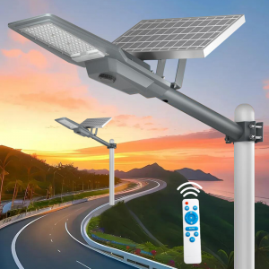 Aluminum Solar Street Light With Remote Control Outdoor IP65 Waterproof 100W 200W 300W 400W 500W Split Led Solar Street Light