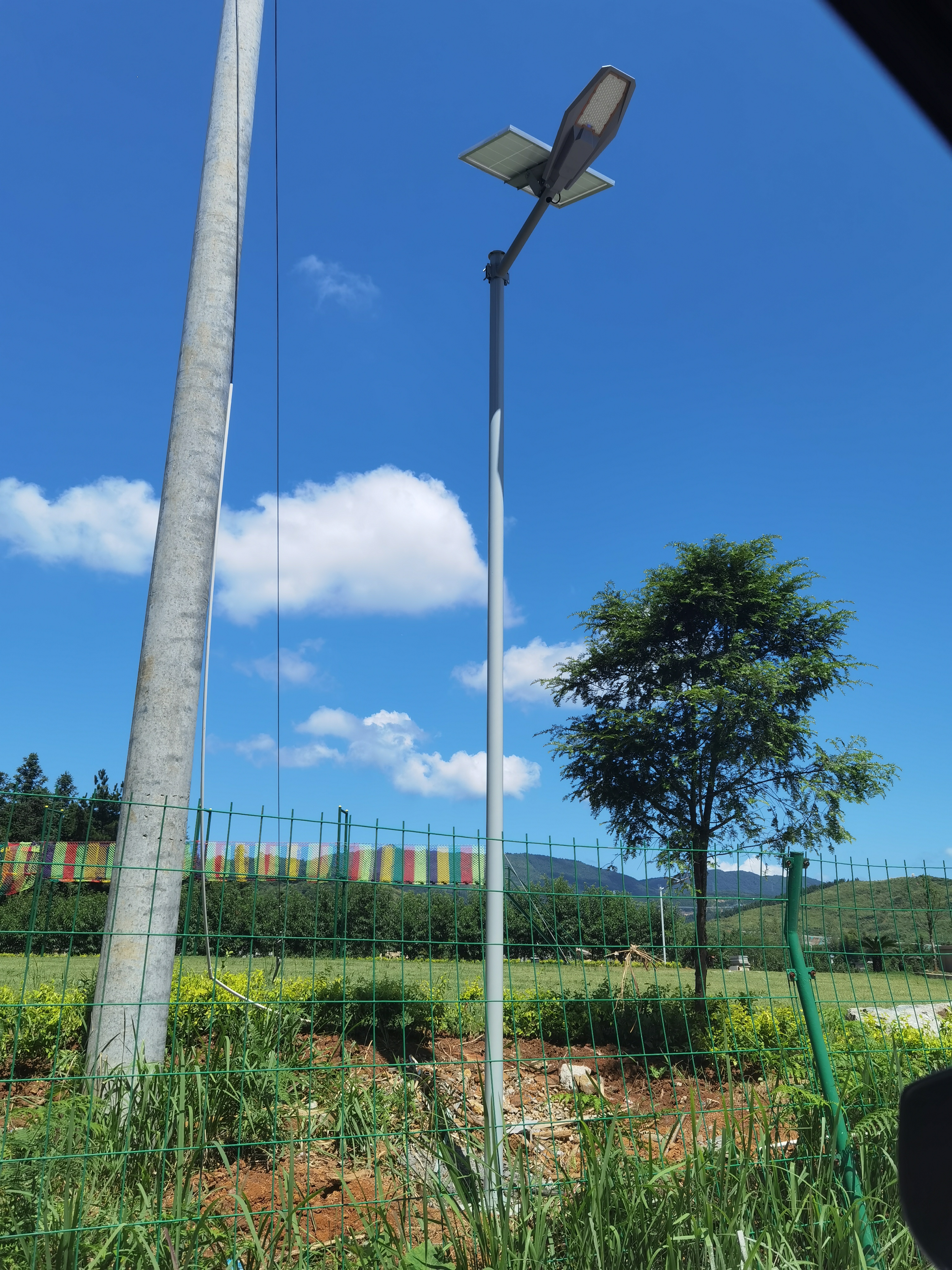 Spilt Solar led street light 