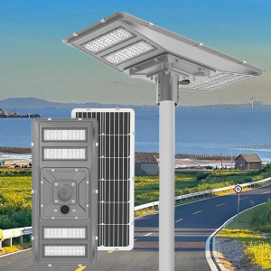 IP65 Waterproof 600W 800W 1000W SMD Solar Street Light Die Cast Aluminum All in One Integrated LED for Outdoor Road Highway Use