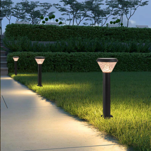 Solar Garden Lights Outdoor Waterproof IP65 10W 20W 30W 40W 50W Led Solar Lawn Lights for Park Garden Patio Pathway Decoration