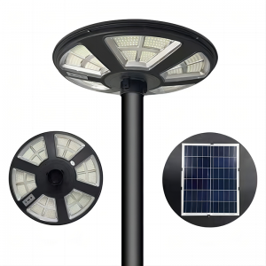 Dusk to Dawn Smart Control Solar Garden Lamp ABS Shell Waterproof IP65 100w 150w 250w Outdoor All In One LED Solar Garden Light