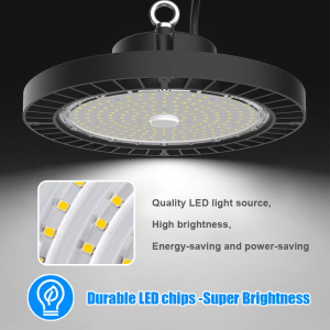 Commercial Industrial 100W 150W 200W 250W UFO Warehouse Workshop Supermarket LED High Bay Light