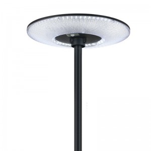 High Efficiency Waterproof Ip65 Solar UFO power energy smart induction modern yard street lamp