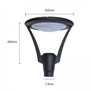 High Quality Factory Aluminum Ip65 60W Led Garden Lights