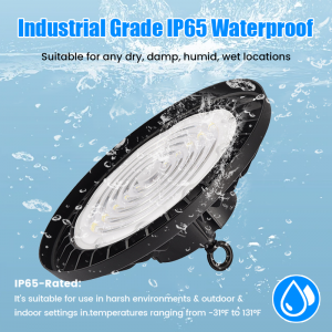 Commercial Industrial 100W 150W 200W 250W UFO Warehouse Workshop Supermarket LED High Bay Light