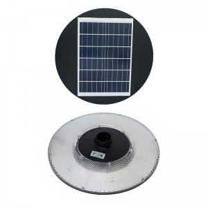 High Efficiency Waterproof Ip65 Solar UFO power energy smart induction modern yard street lamp