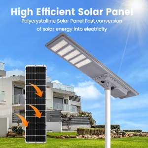 Wholesale IP65 Waterproof Outdoor Intergrated LED Solar Street Lights Aluminum 200W 300W 400W 500W 600W All in One Solutions