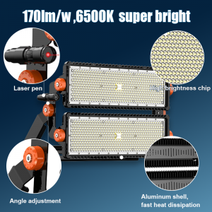 High Power IP65 IP67 Waterproof Outdoor Sports Stadium Tunnel Light 300w 600w 900w 1000w 1200w 1500w Electric AC Led Flood Light