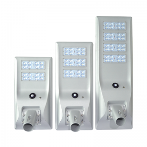 Intelligent Highway Garden Road Lighting IP65 50w 100w 150w 200w 250w 300w 400w Motion Sensor All In One Led Solar Street Light