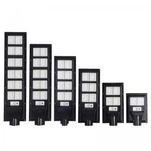 180W Super Bright Outdoor Solar Street Lights With Radar Induction Street Light