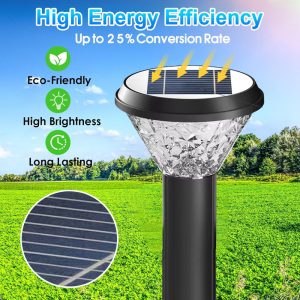 Solar Garden Lights Outdoor Waterproof IP65 10W 20W 30W 40W 50W Led Solar Lawn Lights for Park Garden Patio Pathway Decoration