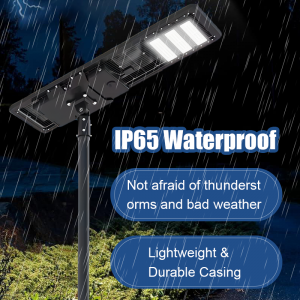 High Power Aluminum IP65 Waterproof Integrated All In One LED Solar Street Lights 100W 200W 300W 400W Range for Outdoor Use