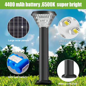 Solar Garden Lights Outdoor Waterproof IP65 10W 20W 30W 40W 50W Led Solar Lawn Lights for Park Garden Patio Pathway Decoration