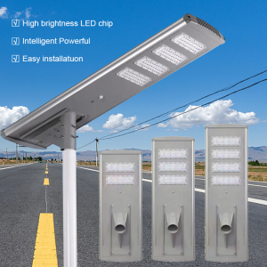 Energy Saving Ip65 Led Solar Street Light Outdoor 200w 400w 600w 800w 1000w Waterproof All In One Integrated Solar Street Light