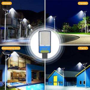 Outdoor 100w 200w 300w 400w 500w Split Solar Powered LED Street Light IP65 Waterproof Rated for City Country Highway Road Use