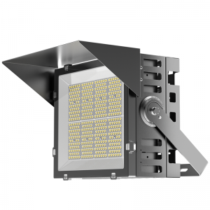 High Mast Waterproof IP65 LED Flood Light IP66 Sport Stadium Field Light 300w-1200w Aluminum Body Outdoor Lighting