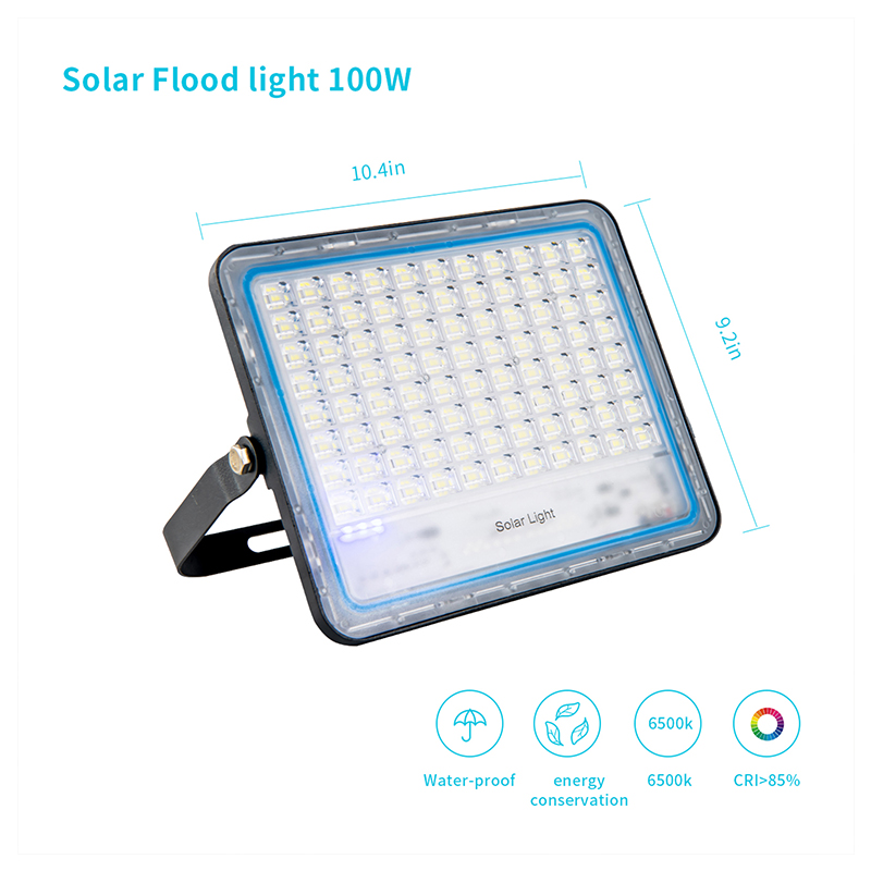 Personlized Products 30w Led Power Flood Light - Aluminum housing outdoor solar led street light IP67 waterproof with remote control – Hongzhun