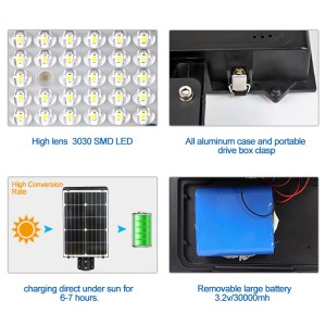 Factory source Alltop Energy Saving Outdoor Aluminum Induction Photocell IP65 60W 120W 180W All in One Solar LED Street Light