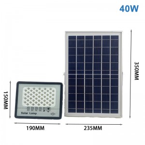 High efficiency super bright IP67 waterproof 50w 100w 200W outdoor LED Solar Flood Lights