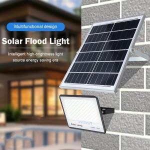 High efficiency super bright IP67 waterproof 50w 100w 200W outdoor LED Solar Flood Lights