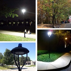 High quality factory die casting IP65 150W LED garden lights