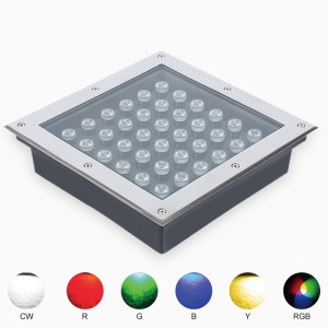 RGB Color Changing with RF Remote Controller & IP68 Waterproof LED Underwater Lights