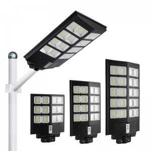 Radar Sensors Waterproof Ip65 180w 240w 300w Outdoor Integrated All In One Solar Led Street Light