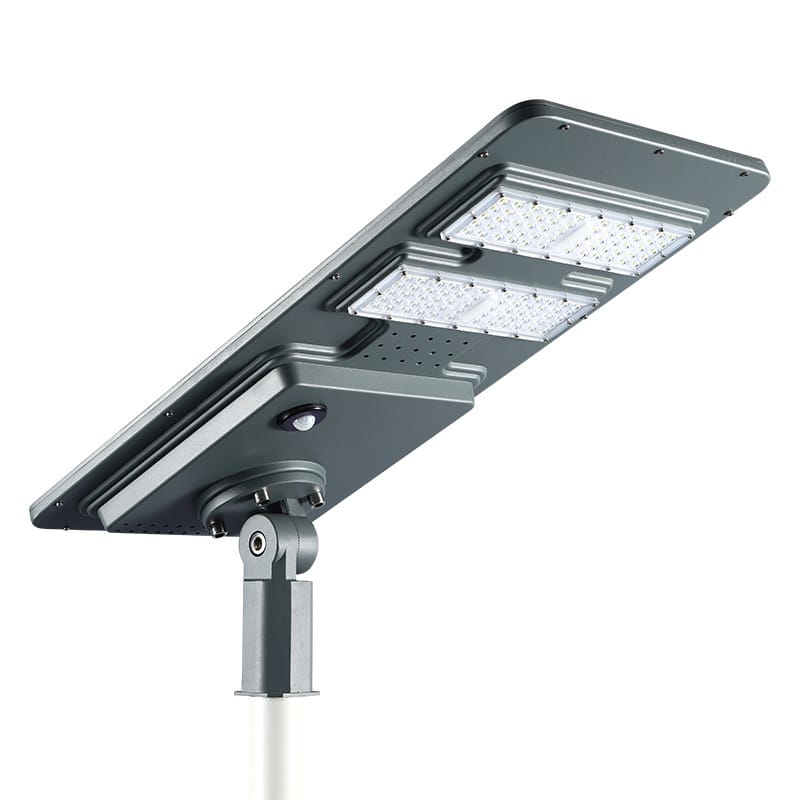 professional factory for Ip65 Cob Led Street Light - integrated solar street light IP65 waterproof with solar panel 130lmw chip lumen – Hongzhun